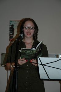 Me reading from "Sad Girl Poems"