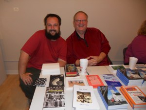 Justin and Rev William Grimbol, father/son author duo